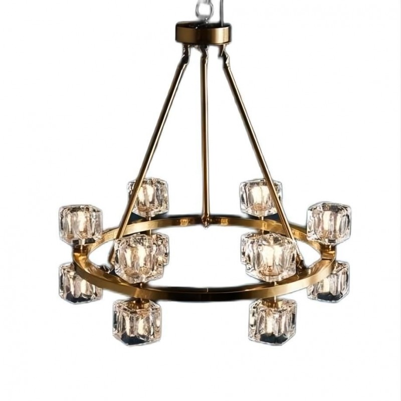 Crystal Round Chandelier Brass, How To Clean A Brass And Crystal Chandelier