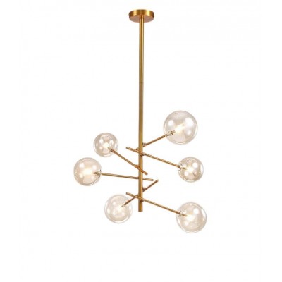 VERTICAL Ball Chandelier