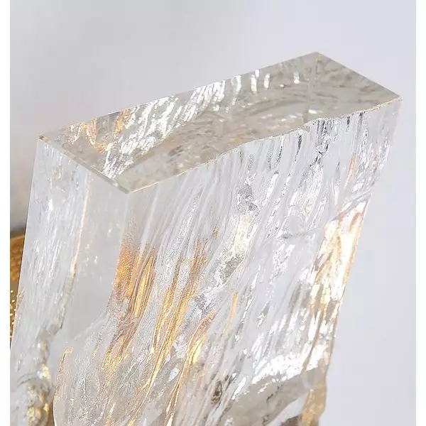 Nástěnná lampa s krystaly ledu Crystal Sconce