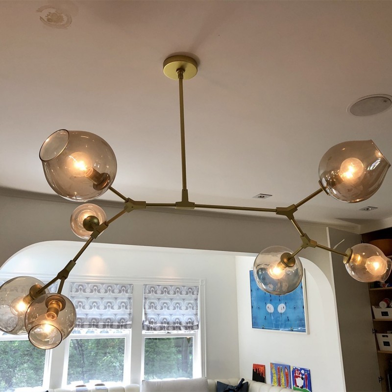 Branching Bubble Chandelier Chandelier KiKi Lighting