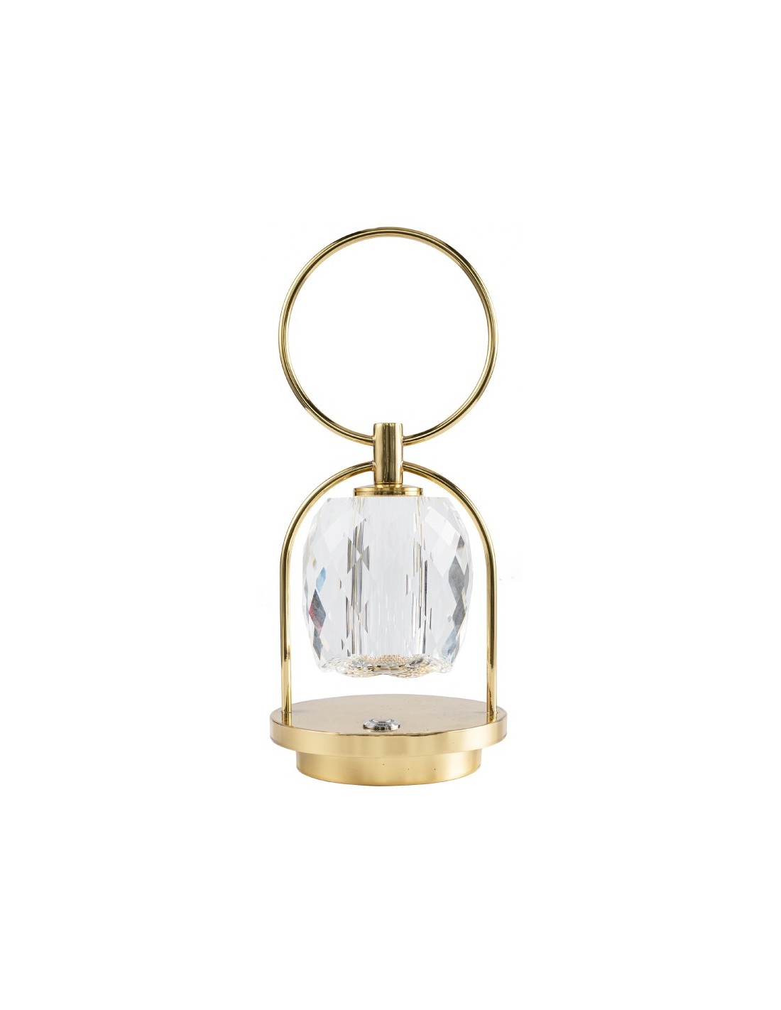 Vintage Brass Crystal Rechargeable Lamp | Table Lamp | KiKi Lighting