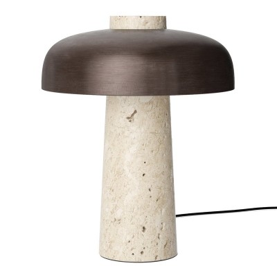 Lampada da tavolo invertita