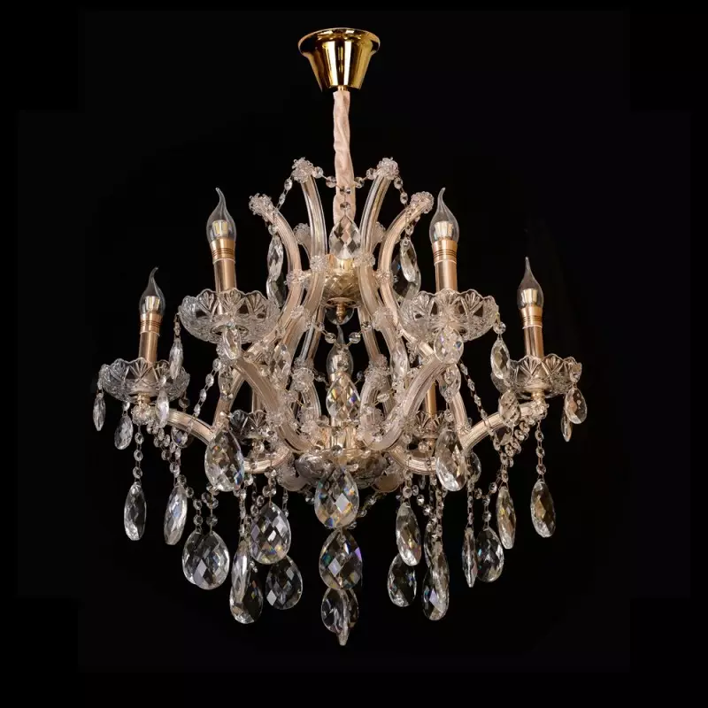 Kiki Crystal Candle Chandelier