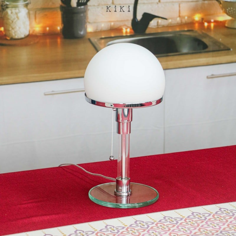 Dageraad R Mexico Bauhaus Wagenfeld Table Lamp | WG 24 | WA 24 - Kiki Lighting