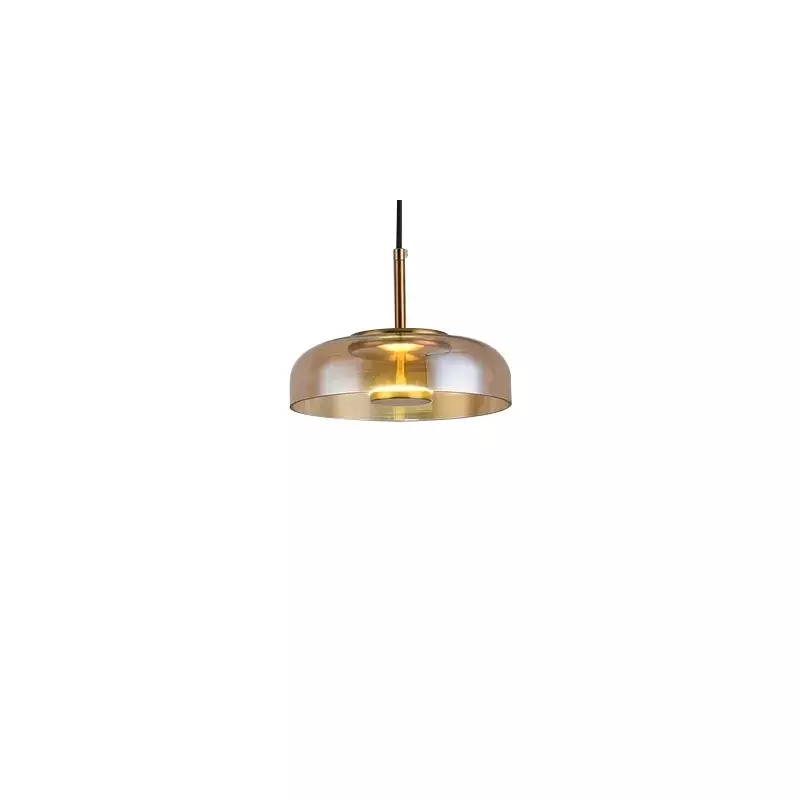 Classic glass pendant lamp