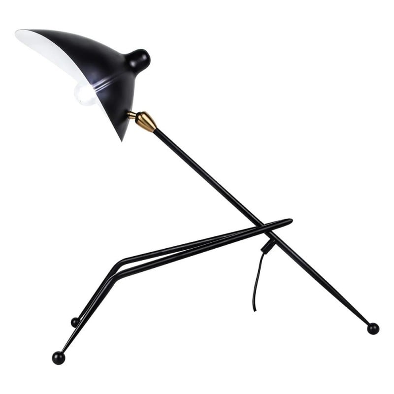 Tripod Metal Table Lamp