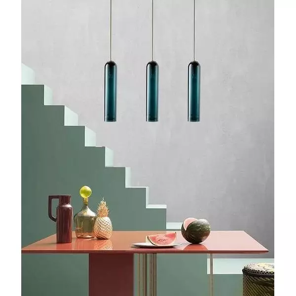 Glass wall sconce/pendant lamp