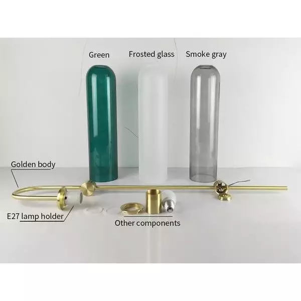 Wandleuchte/Pendelleuchte aus Glas