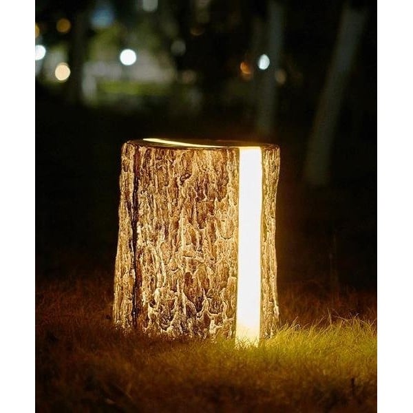 Cracked Stump Lamp