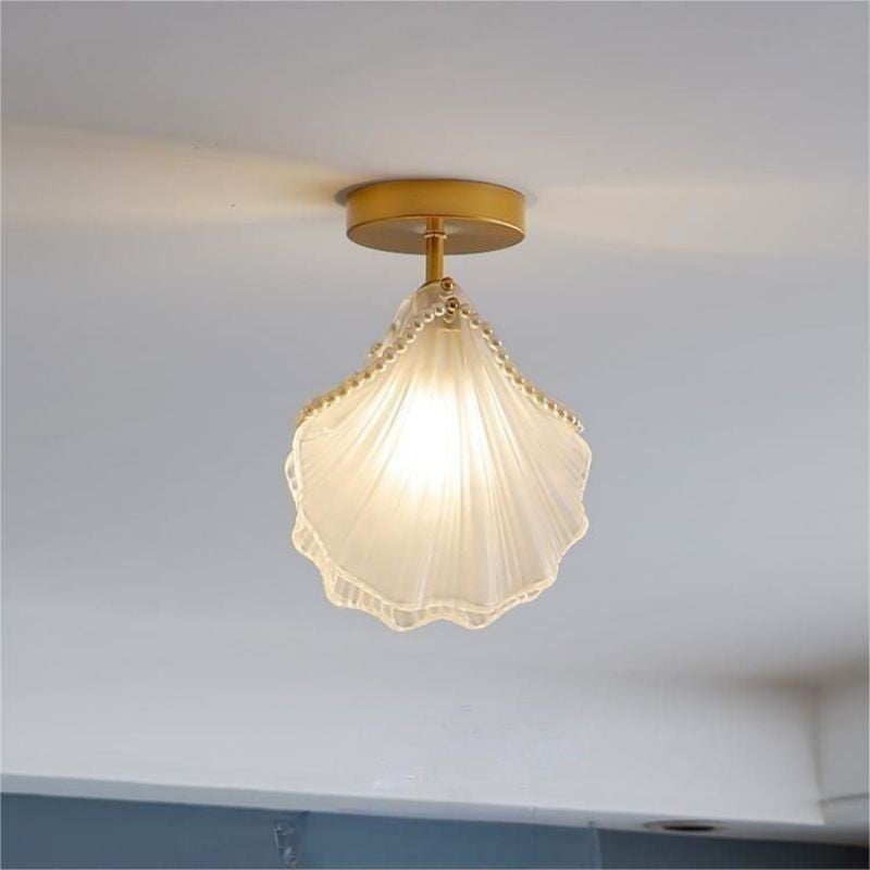 Seashell ceiling light clearance