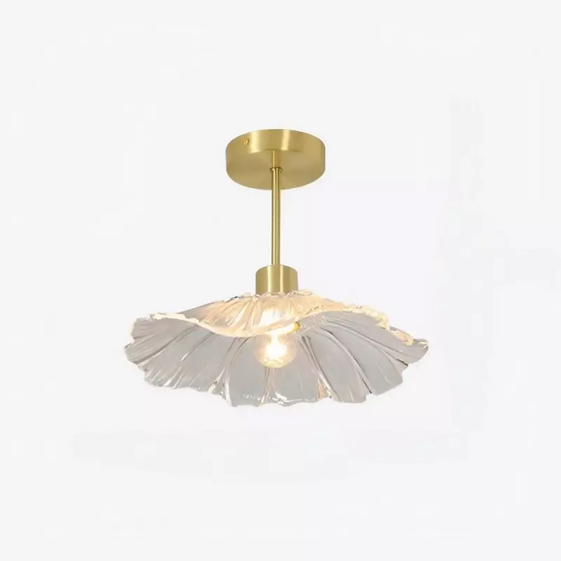 Lampa sufitowa ze szkła Lotus w stylu...