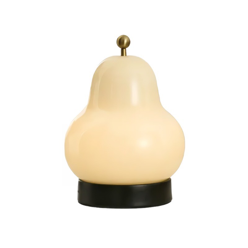 Pear Touch Glas Bordslampa för Sovrum