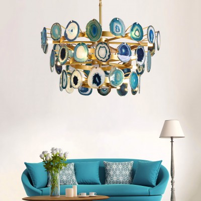 Slice Agate Chandelier/ Tower 2