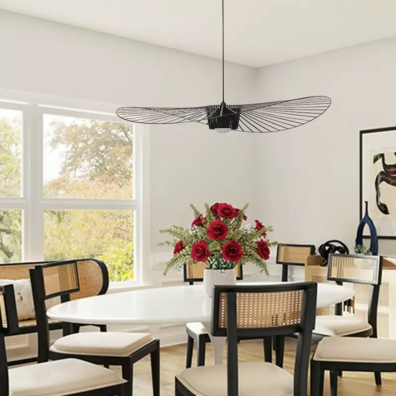 Nordic Straw Hat Pendant Light K794