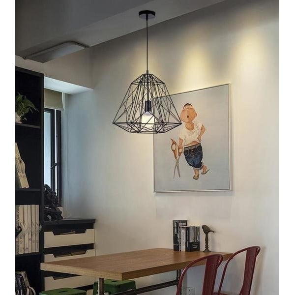 Cage Light Frame Pendant