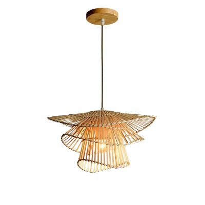 Luz colgante de decoración china creativa rural