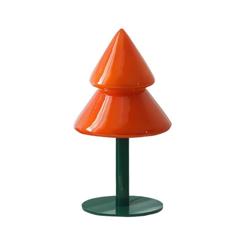 Lampada da tavolo in vetro decorativo...