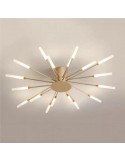 Modern Sputnik Fireworks Flush Mount Ceiling Light K27