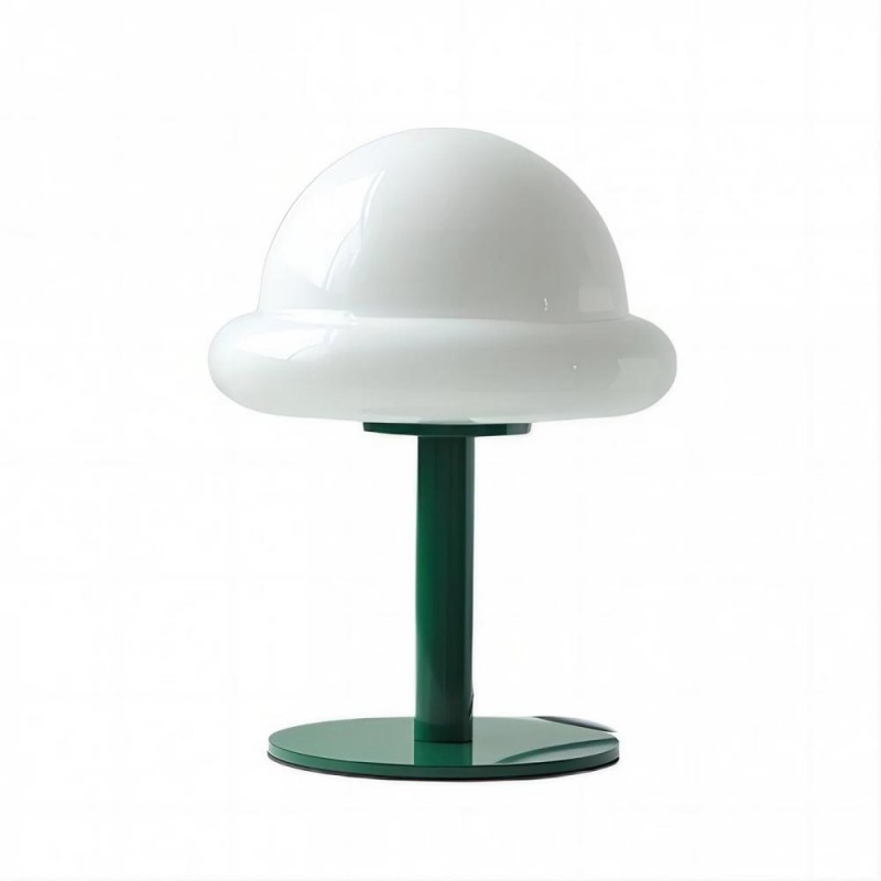 Lampe de table en verre champignon...