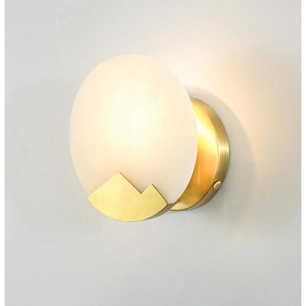 Pure copper and marble Wall Lamp