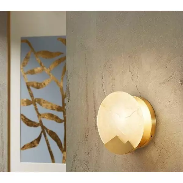 Pure copper and marble Wall Lamp