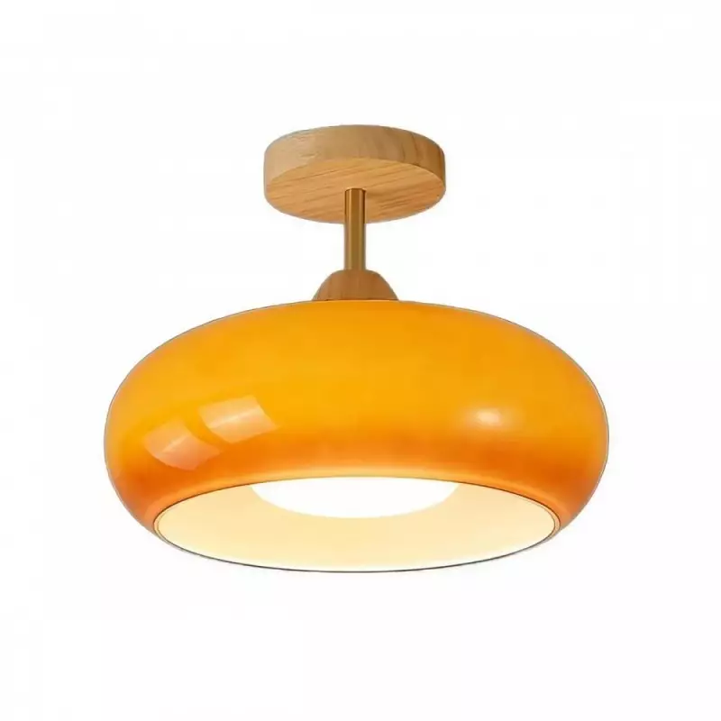 Vintage Bauhaus Style Glass Ceiling...