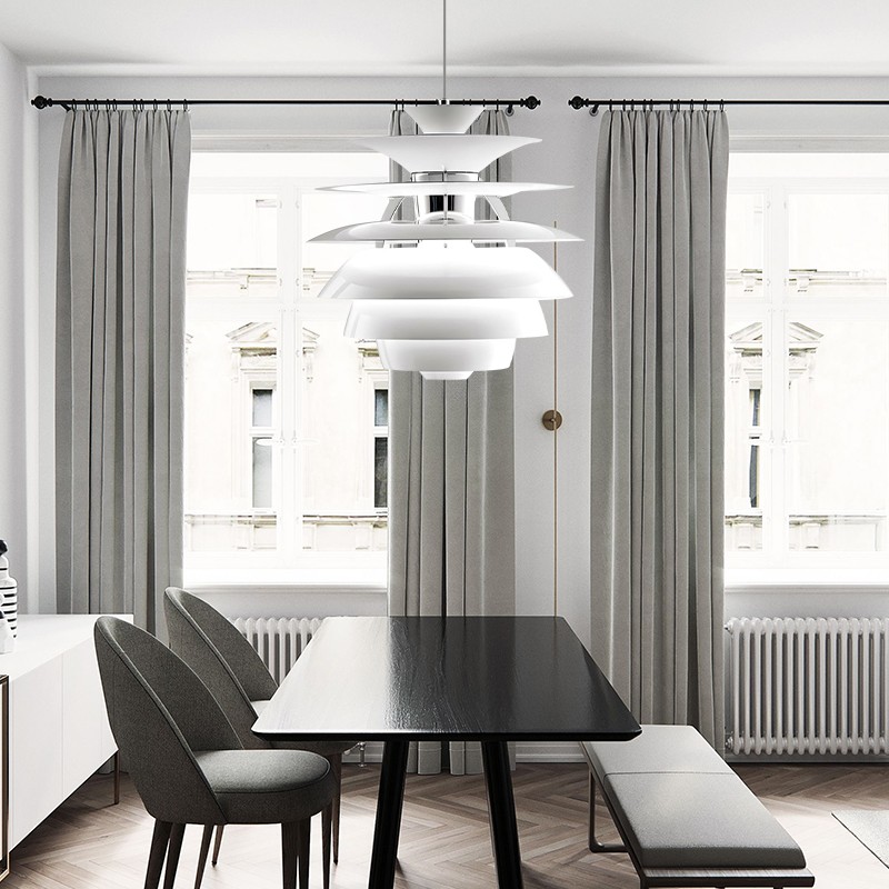 Modern White Snowball Pendant Light K87