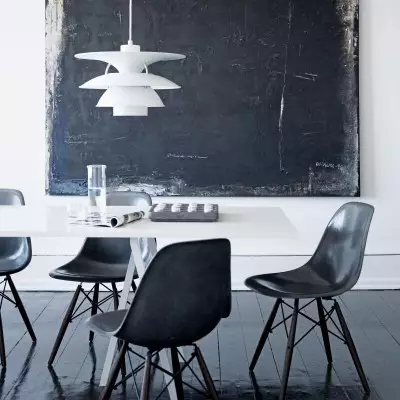 Skandinavischen Design Mehrschichtige Weiße Pendelleuchte K100