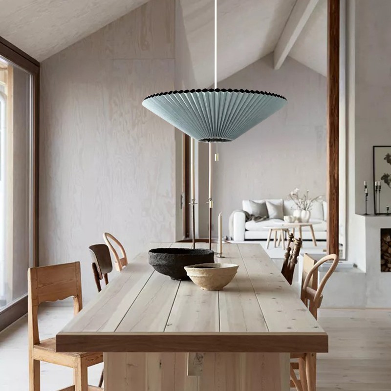 Lampa wisząca Retro Chowana Plisowana K798