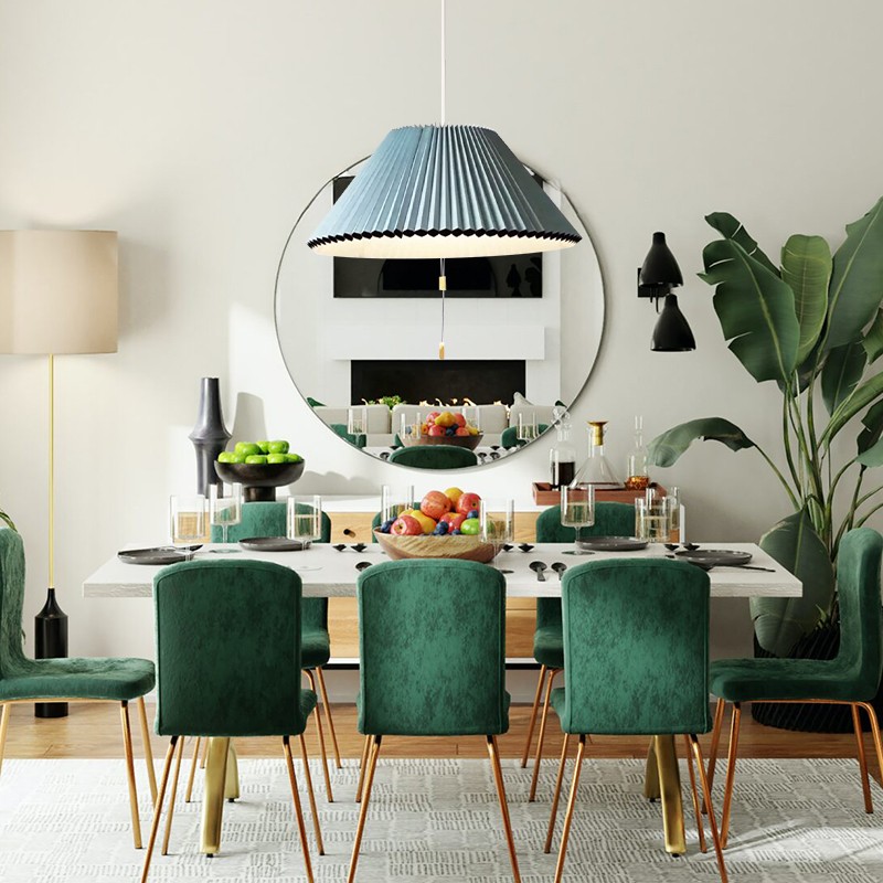 Lampa wisząca Retro Chowana Plisowana K798