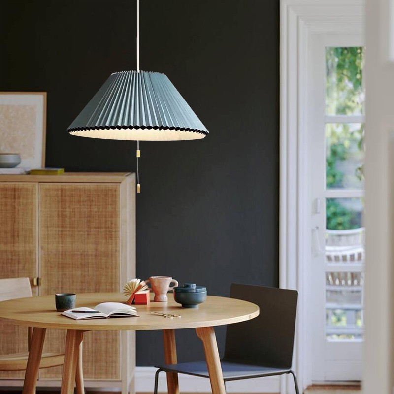 Lampa wisząca Retro Chowana Plisowana K798