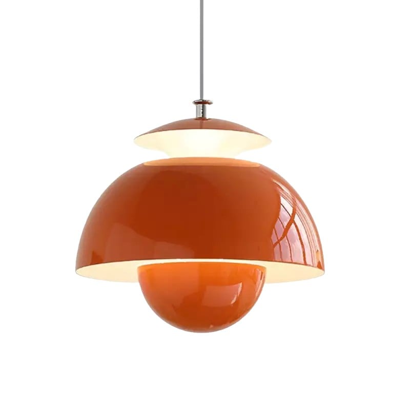 Nordic Flower Bud Metal Pendant Light...