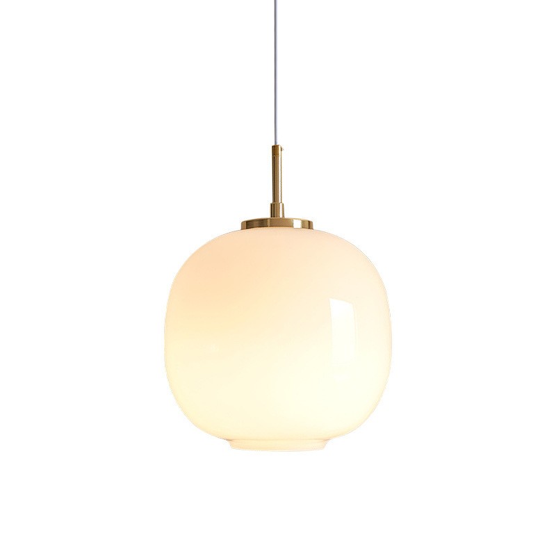 Modern Nordic Opal Glass Radihous...