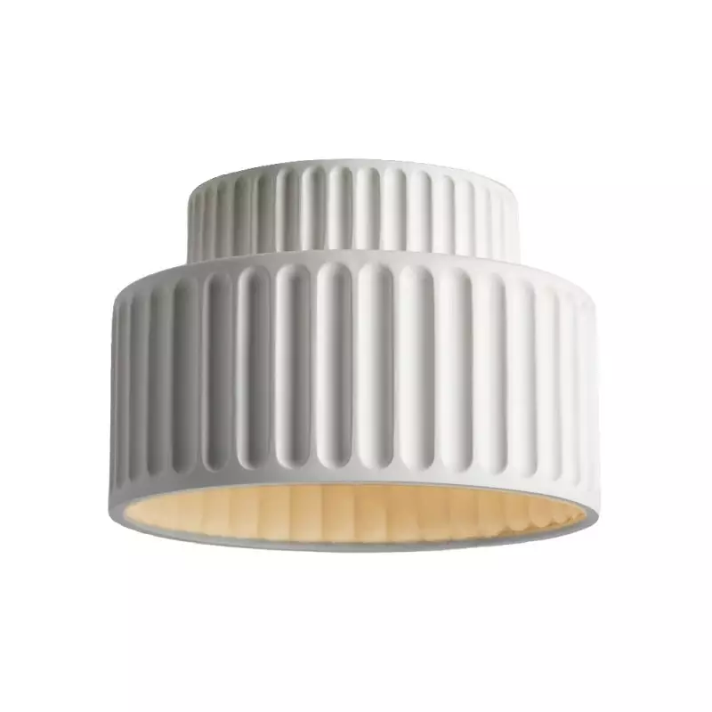 Cream Style Resin Bowl Flush Mount...