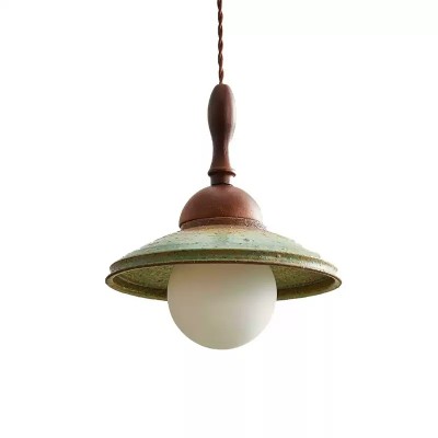 Dřevěná Závěsná Lampa ve...