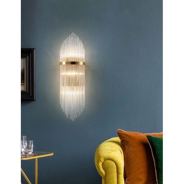 Kristallen wandlamp