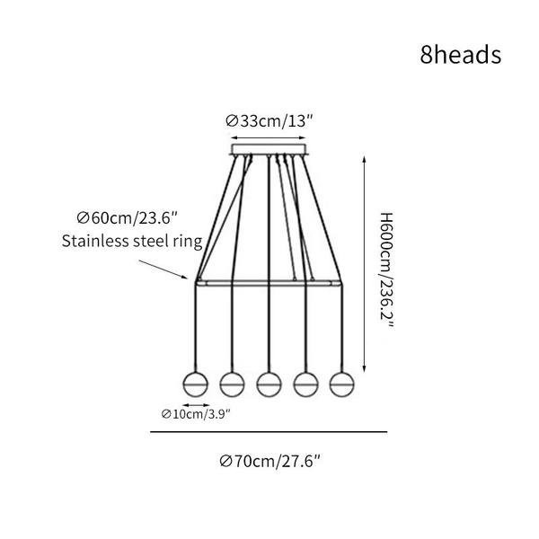 Dora LED Pendant light