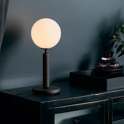 Spherical Stylish Glass Induction Table Lamp