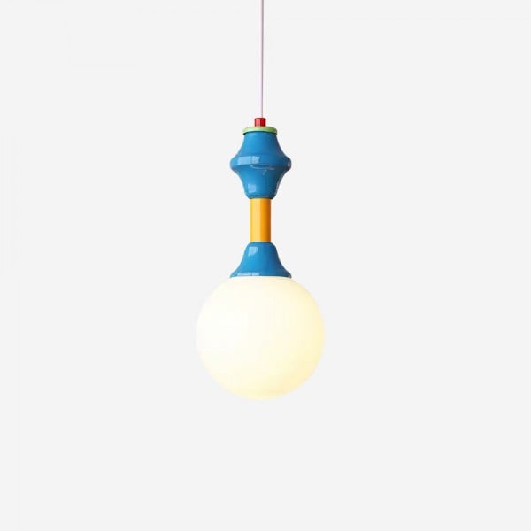 French Blue And White Atmosphere Pendant lamp