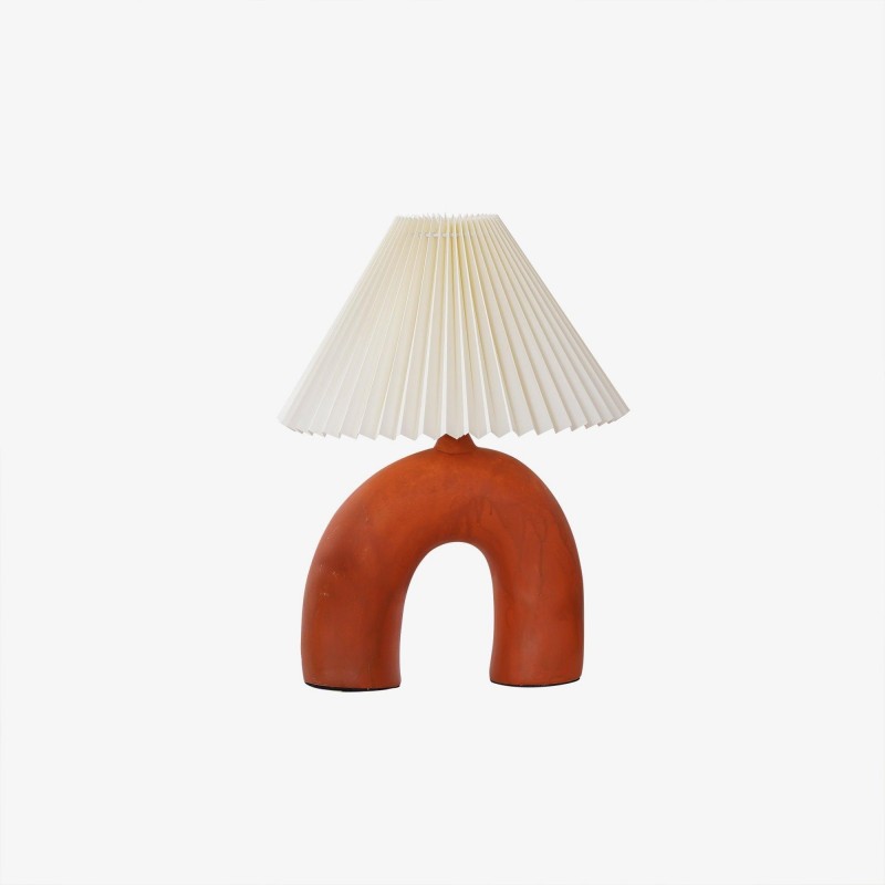Arched Pleated Table Lamp K238