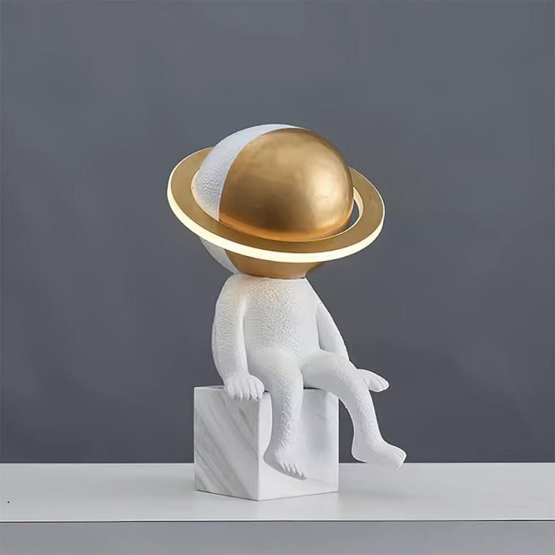 Modern Space Astronaut Resin Table...