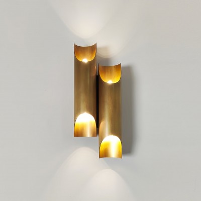Brass Double Tube Wall Lamp...