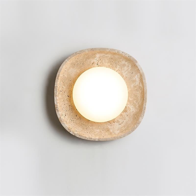 Japanese Style Wabi-Sabi Stone Wall...