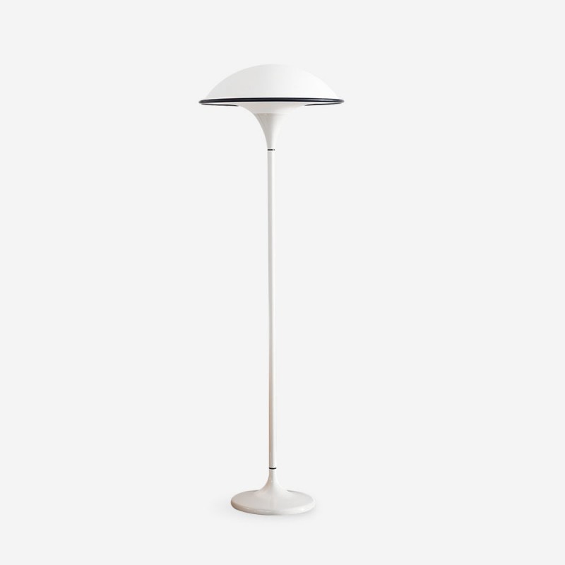 Danish Retro White Flying Saucer...