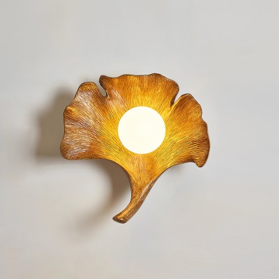 Vintage Ginkgo Leaf Resin...