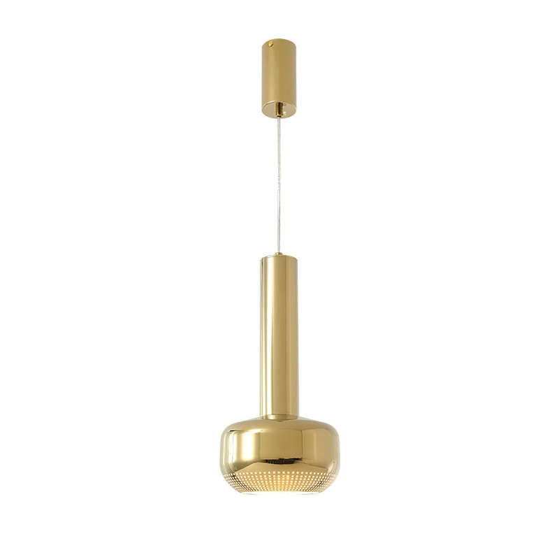 Voštinová kovová závěsná lampa K425