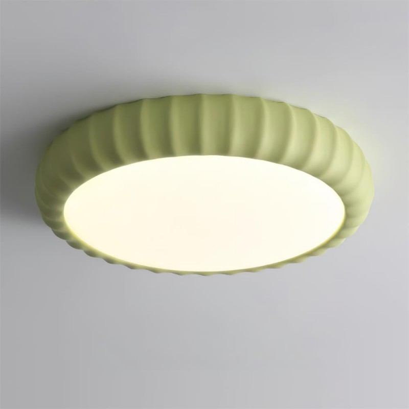 Plafonnier rond simple de style...