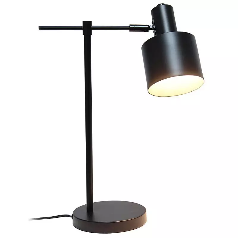 Kovová minimalistická stolní lampa ve...