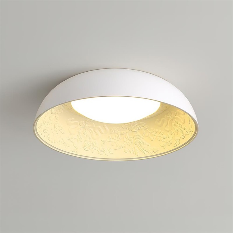 French Romantic Carved Round LED...