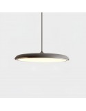 Macaron Round Disc Pendant Light – Minimalist Modern Hanging Lamp for Dining Room K479